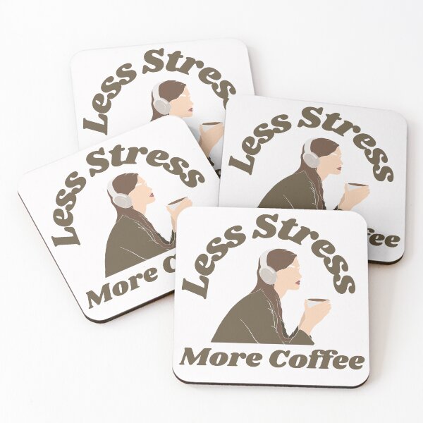 Item preview, Stress More Coffee designed and sold by CreacionsMeraki.