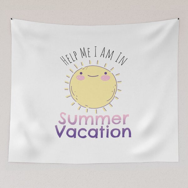 Item preview, Help Me I Am In Summer Vacation Sweet Design Tee designed and sold by knapst.