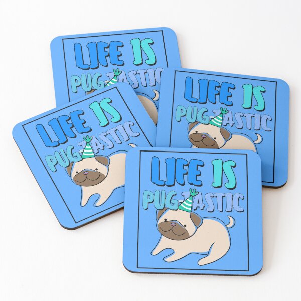 Item preview, Life is Pug-tastic Pugtastic  designed and sold by to-esu.