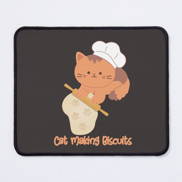 Item preview, Cat Making Biscuits - Cute Kitty designed and sold by MacAndMoose.