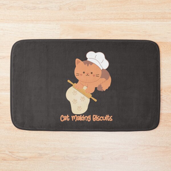 Item preview, Cat Making Biscuits - Cute Kitty designed and sold by MacAndMoose.