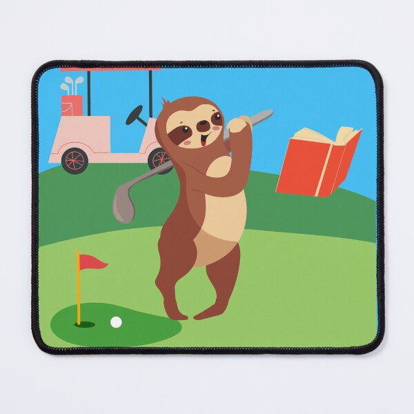 Item preview, Sloth Going Golfing designed and sold by tmdaliggr.