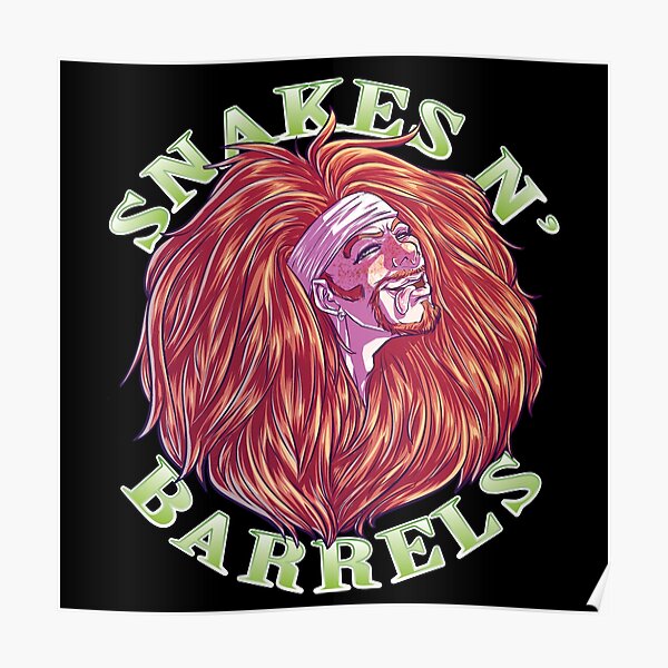 "Snakes N' Barrels" Poster by StarryKnightArt Redbubble