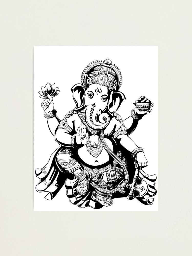 Sketch Lord Ganesha Vector & Photo (Free Trial) | Bigstock