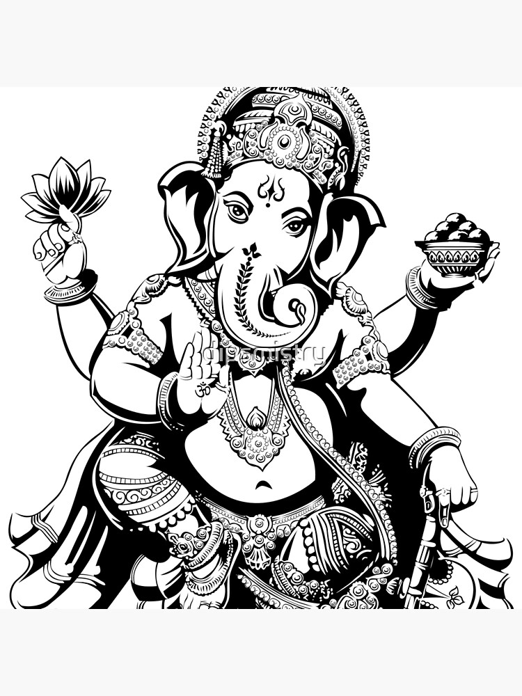 lord ganesh for light colours tote bag by dipsmistry redbubble redbubble