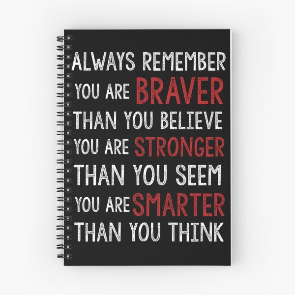 Item preview,  You Are Braver Stronger Smarter Loved designed and sold by Tema EL.