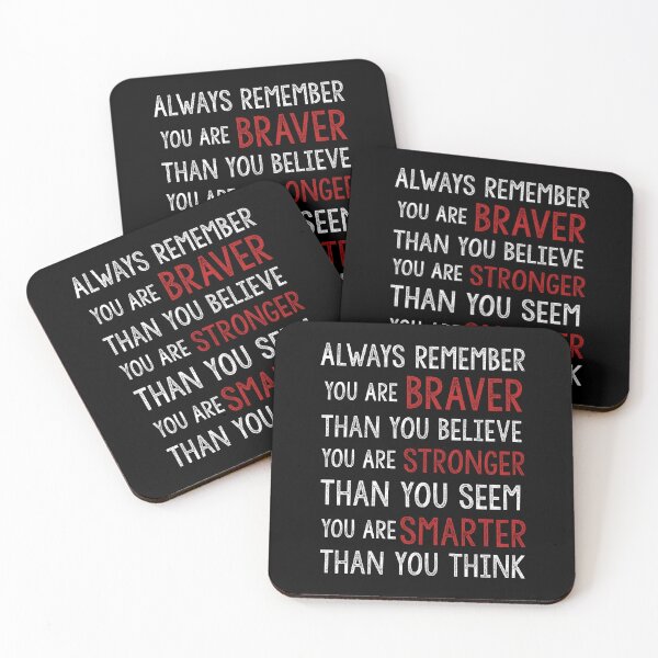 Item preview,  You Are Braver Stronger Smarter Loved designed and sold by Tema EL.