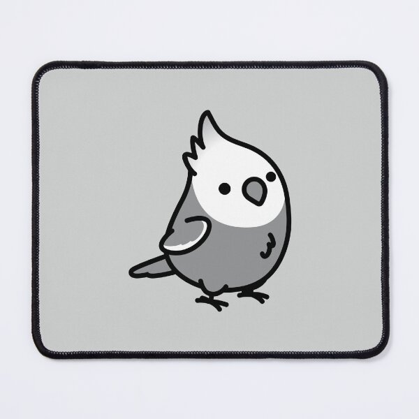 Item preview, Chubby White Faced Cockatiel designed and sold by birdhism.