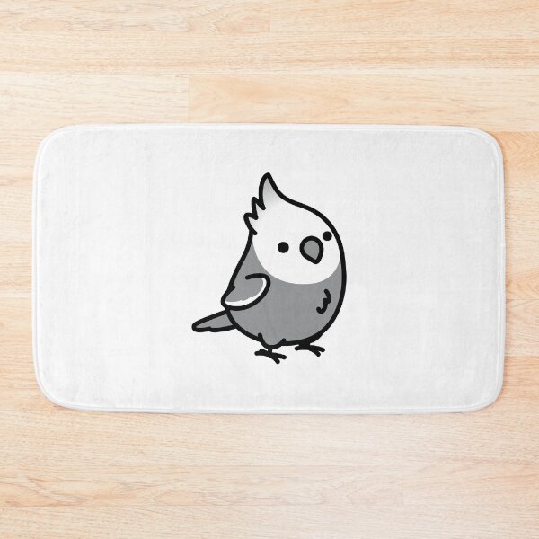 Item preview, Chubby White Faced Cockatiel designed and sold by birdhism.