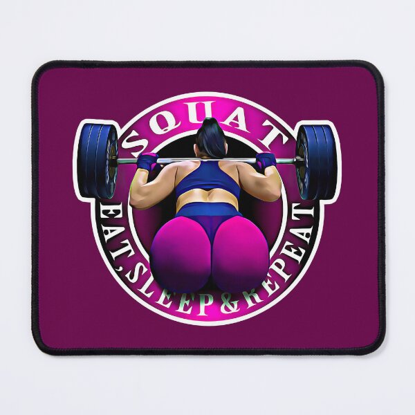 Item preview, Squat, Eat, Sleep & Repeat. designed and sold by Sawset.
