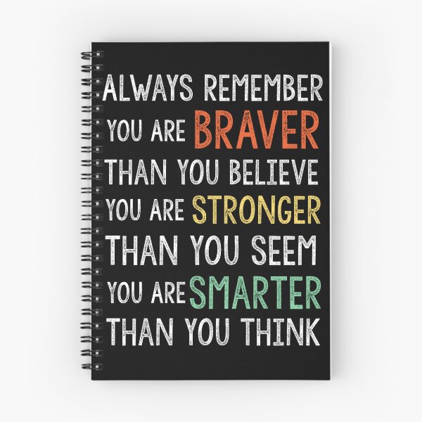 Item preview, You Are Braver Stronger Smarter designed and sold by Tema EL.