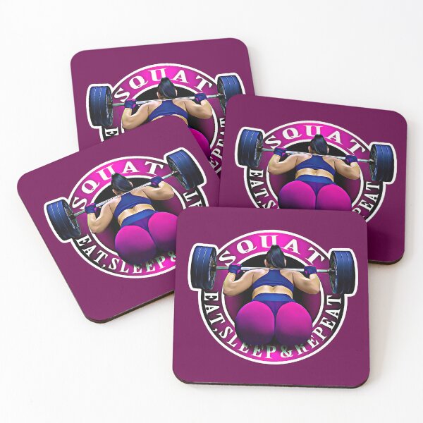 Item preview, Squat, Eat, Sleep & Repeat. designed and sold by Sawset.