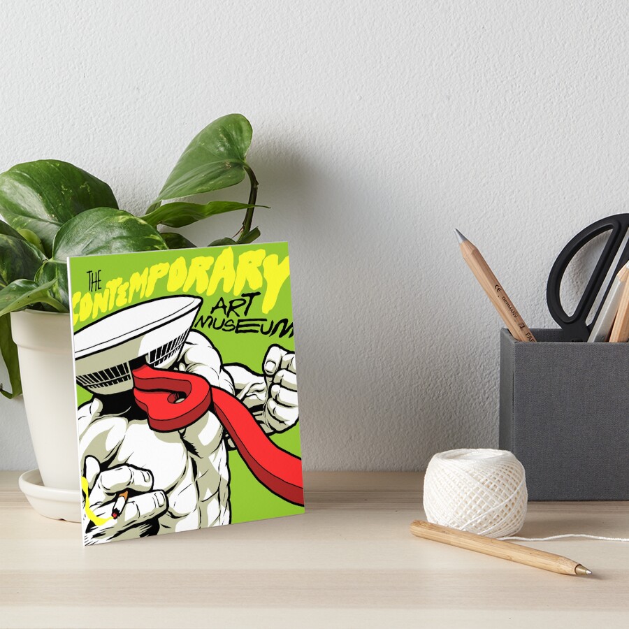 "The Contemporary Art" Art Board Print by butcherbilly Redbubble