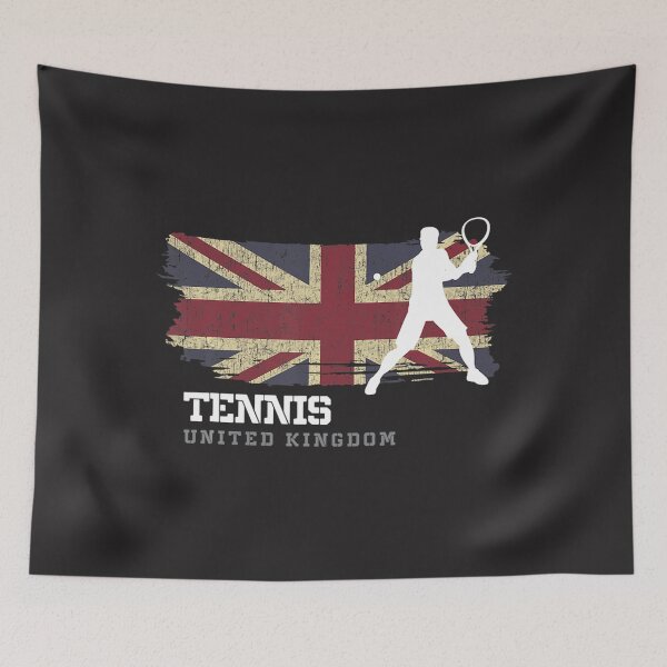 Item preview, Tenis Reino Unido Bandera Equipo Jugador De Tenis Tenis designed and sold by roselbktewaxmq.