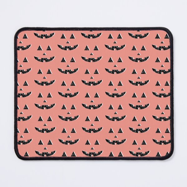 Item preview, Splatter Cheery Jack-o’-Lantern Face, Coral designed and sold by majestikmag.