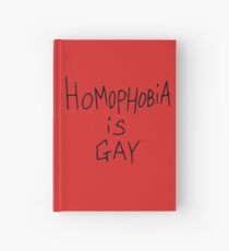 Homophobia Is Gay - Frank Iero Hardcover Journal