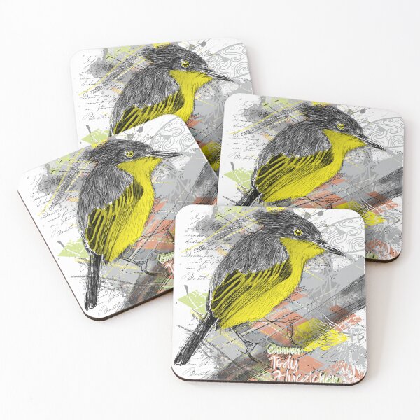 Item preview, Tody Flycatcher a flycatcher from the Andean forests designed and sold by plumasycantos.