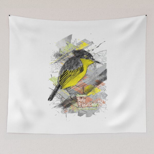 Item preview, Tody Flycatcher a flycatcher from the Andean forests designed and sold by plumasycantos.