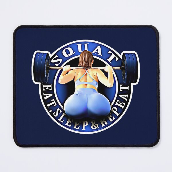 Item preview, Squat, Eat, Sleep & Repeat. designed and sold by Sawset.