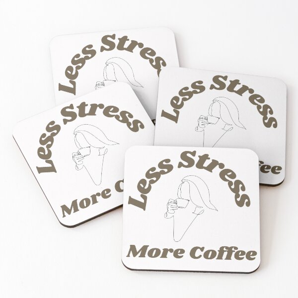 Item preview, Stress More Coffee designed and sold by CreacionsMeraki.