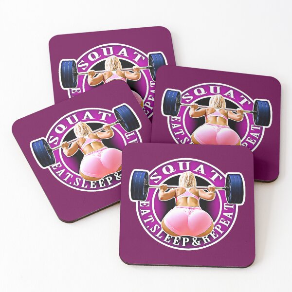 Item preview, Squat, Eat, Sleep & Repeat. designed and sold by Sawset.