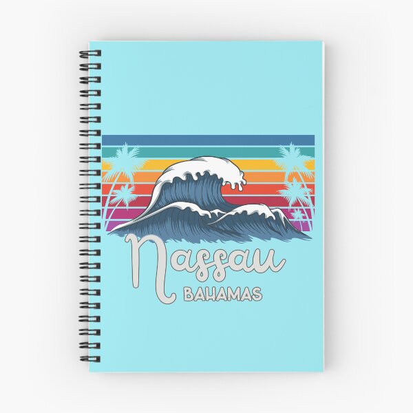Item preview, The Bahamas Nassau City Vintage Wave Art designed and sold by MrEddie10.