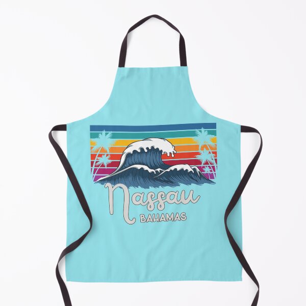 Item preview, The Bahamas Nassau City Vintage Wave Art designed and sold by MrEddie10.