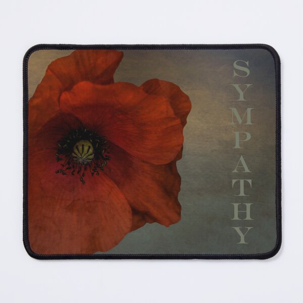 Item preview, Red Poppy Sympathy designed and sold by nbrandsberg.