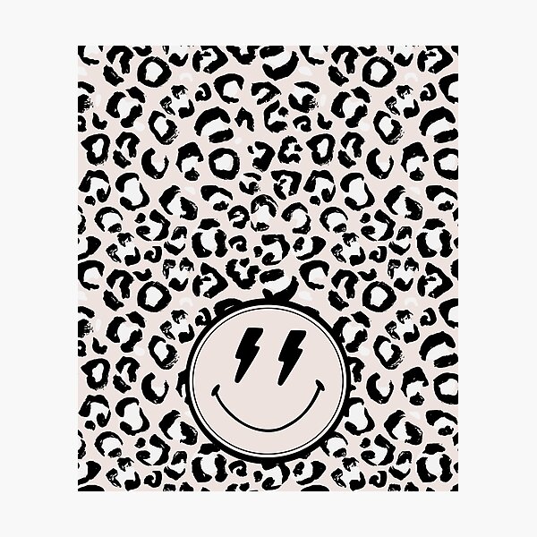 Preppy School Supplies, Preppy, Aesthetic, Pink, Leopard Print, Smile,  Preppy Duvet Cover for Sale by 1StickerShop