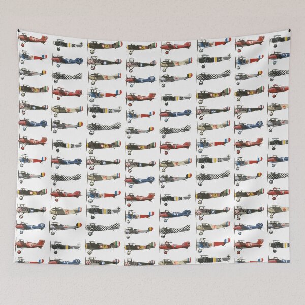 Item preview, Vintage retro old war plane pattern backpack  designed and sold by Nishad4.