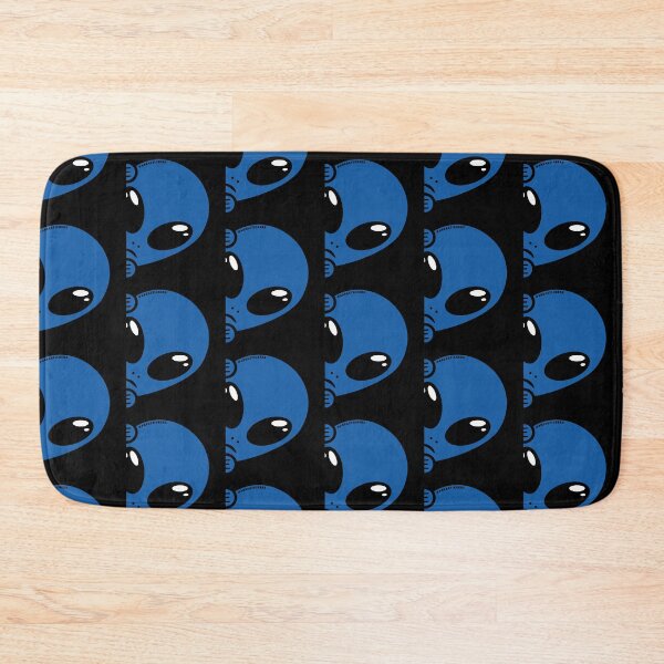Item preview, Alien Life - Aliens blue peeking out designed and sold by AreaStickers.