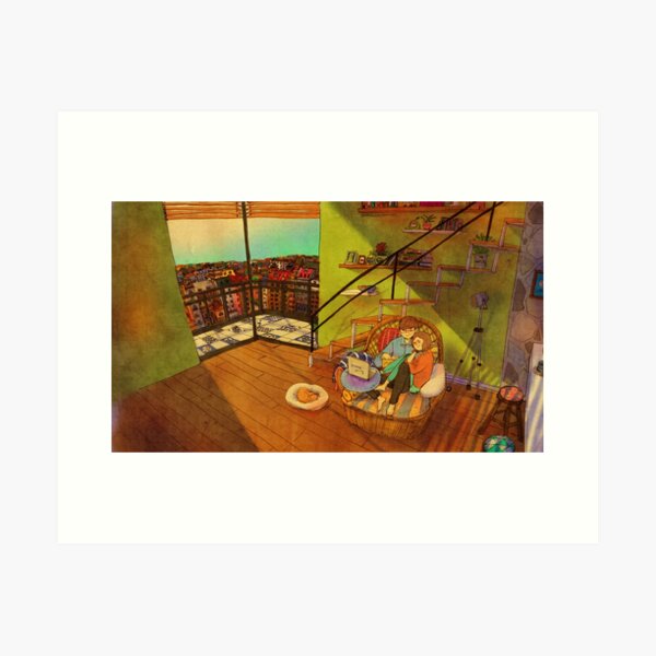 Mini theater Art Print