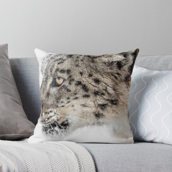 Item preview, Snow Leopard Attitude designed and sold by WesDotPhotography.