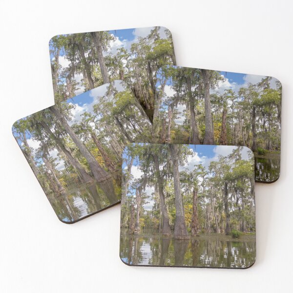 Item preview, Cypress Trees and Reflections in the Bayou Swamp designed and sold by SafariByMarisa.