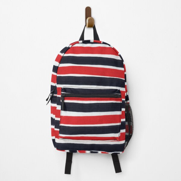Item preview, Horizontal black and red stripes designed and sold by patterncrow.