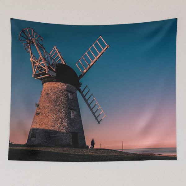 Item preview, Whitburn Windmill Sunset designed and sold by axp7884.