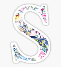 Pegatina Gaudi Barcelona Mosaic Initial S