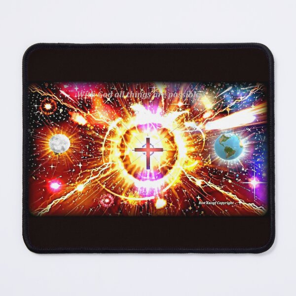 Item preview, Wall Art / Religious // With God all things are possible. designed and sold by Imagin8er.