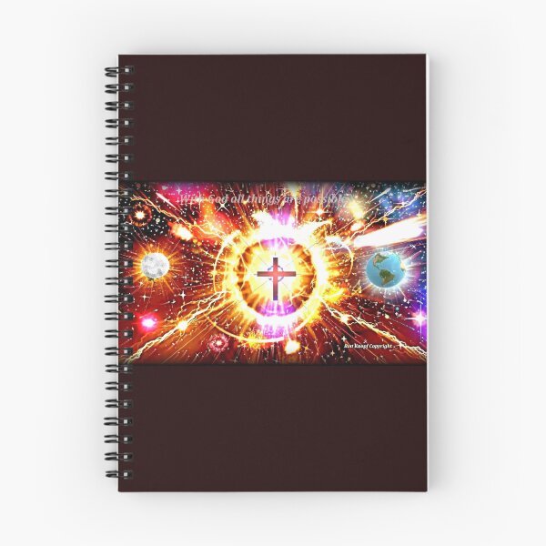 Item preview,   Wall Art   / Religious             //          With God all things are possible. designed and sold by Imagin8er.