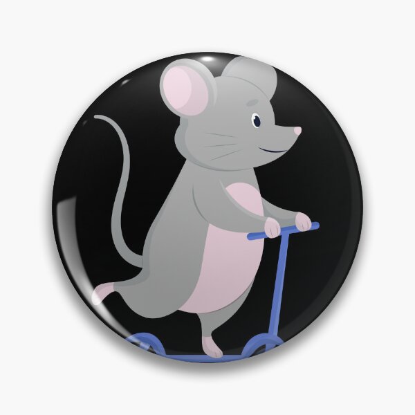 Item preview, Cute Mouse Funny Mouse On Scooter designed and sold by Waleedw.