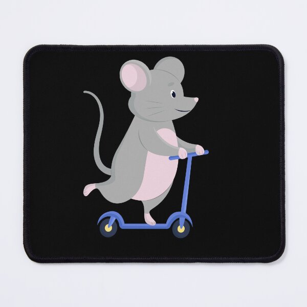 Item preview, Cute Mouse Funny Mouse On Scooter designed and sold by Waleedw.