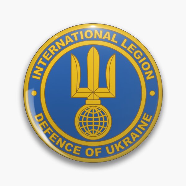 Item preview, International Legion Defence of Ukraine Logo designed and sold by AJ  Liber.