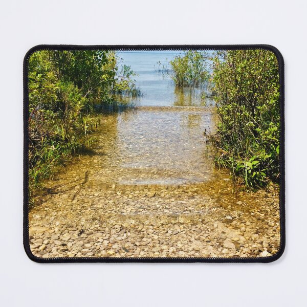 Item preview, Lakeview Pebbled Pathway designed and sold by mamamur.