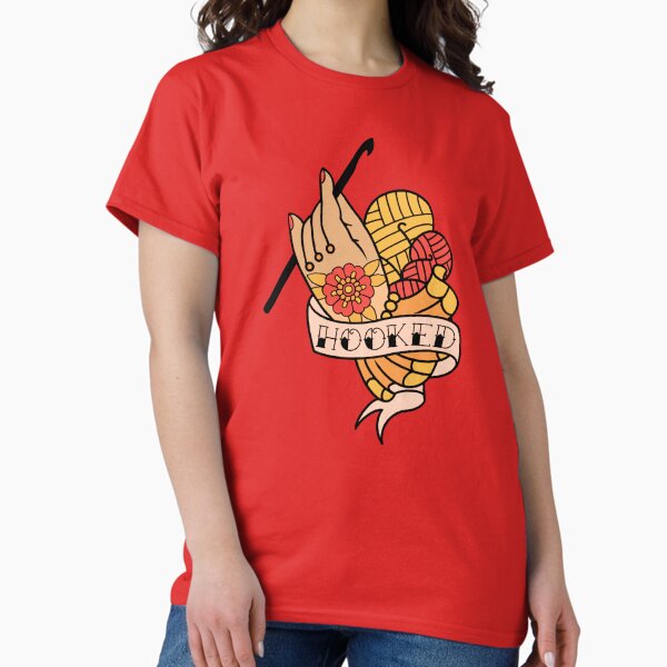 Item preview, Hooked Tattoo Flash! designed and sold by PinkSheepMerch.