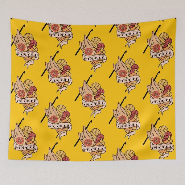 Item preview, Hooked Tattoo Flash! designed and sold by PinkSheepMerch.