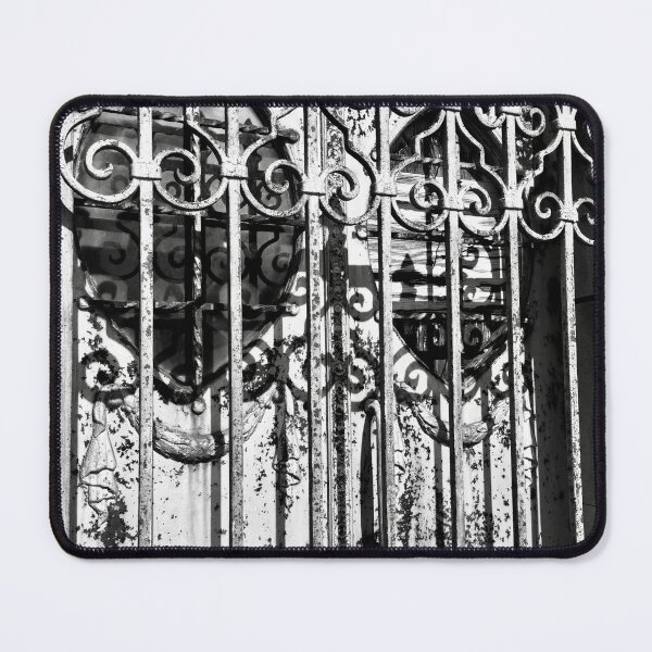 Item preview, Cemetery Mausoleum Fleur-de-Lis Gate designed and sold by mamamur.