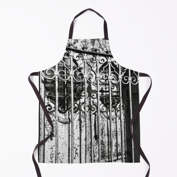 Item preview, Cemetery Mausoleum Fleur-de-Lis Gate designed and sold by mamamur.