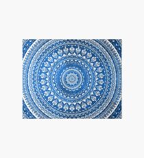 Mandala Blue Art Board