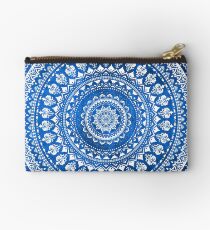 Mandala Blue Studio Pouch
