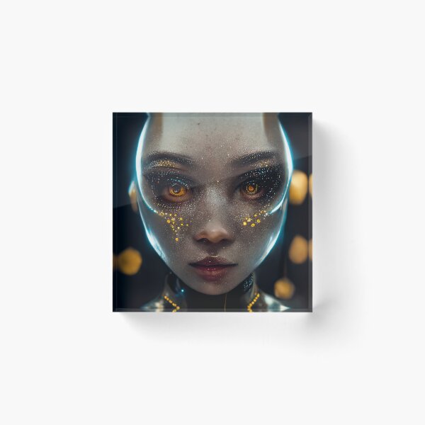 Item preview, Goddess of the lost moons designed and sold by outerspace-ai.